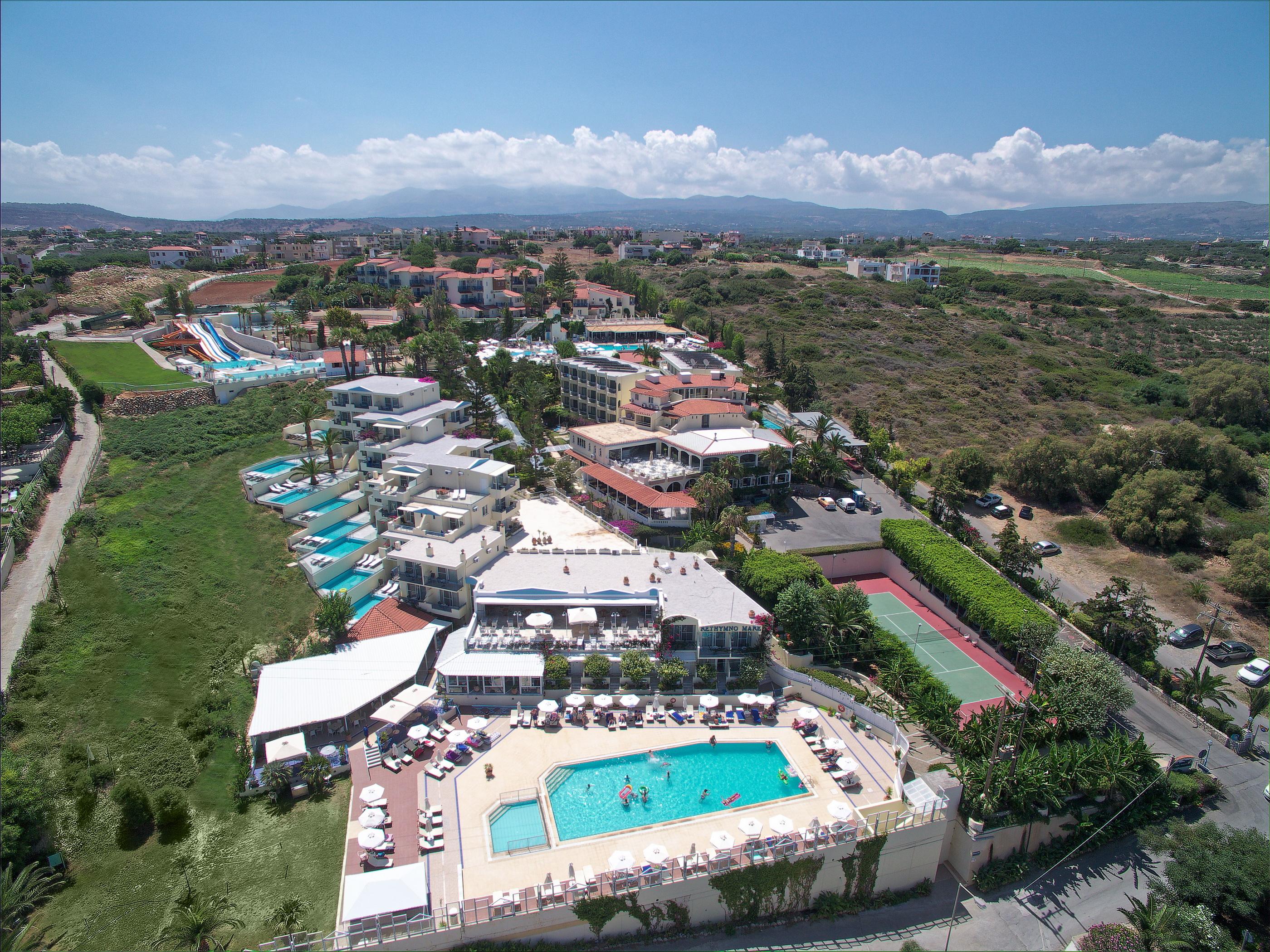 Rethymno Mare & Water Park Hotel Szkaléta Kültér fotó